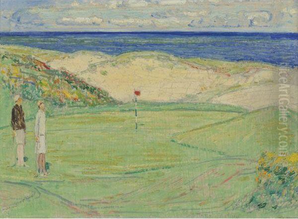 East Course, Maidstone Club Oil Painting by Childe Hassam