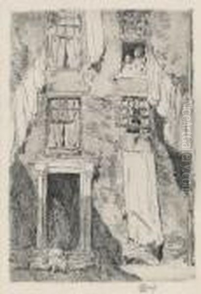 Madonna Of The North End Oil Painting by Childe Hassam