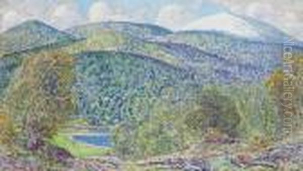 Spring In White Mountains Oil Painting by Childe Hassam