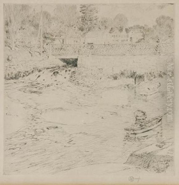 Old Lace (cortissoz/clayton 56) Oil Painting by Childe Hassam