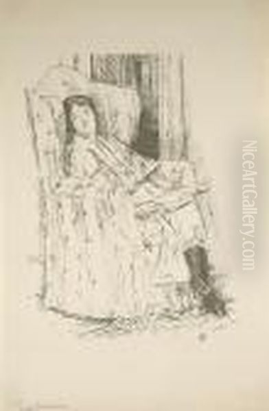 Deshabille (g. 14), 1918 Oil Painting by Childe Hassam