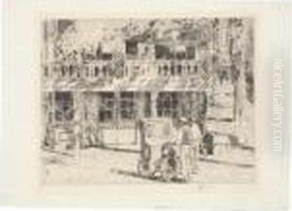 Untitled Oil Painting by Childe Hassam