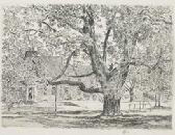 Untitled Oil Painting by Childe Hassam