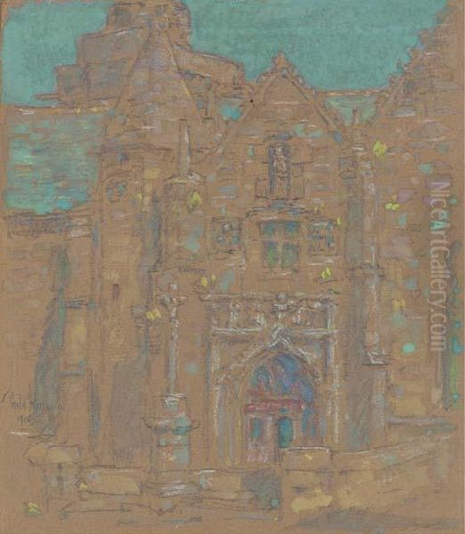 Brelevenez, Lannion, Cote Du Nord, France Oil Painting by Childe Hassam