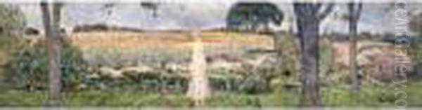 Property From The Collection Of Iola Stetson Haverstick Oil Painting by Childe Hassam