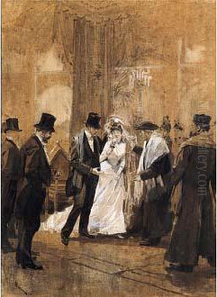 Le Mariage Oil Painting by Childe Hassam