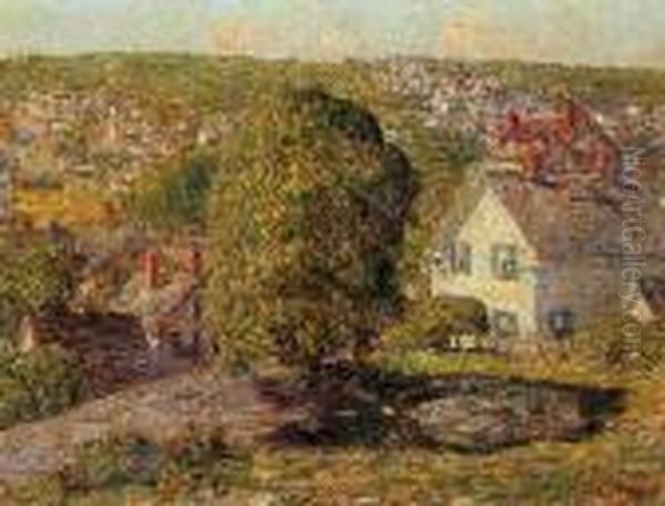 Outskirts Of East Gloucester Oil Painting by Childe Hassam