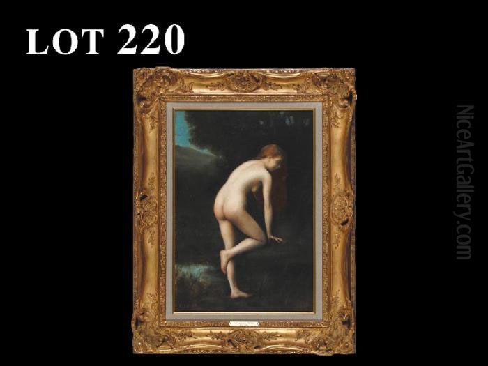 La Baigneuse Oil Painting by Jean-Jacques Henner