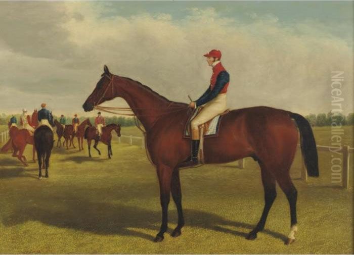 Property From A Private Collection
 

 
 
 

 
 Don John, Winner Of The St. Leger, 1838 And The St. Leger, 1839 Oil Painting by John Frederick Herring Snr