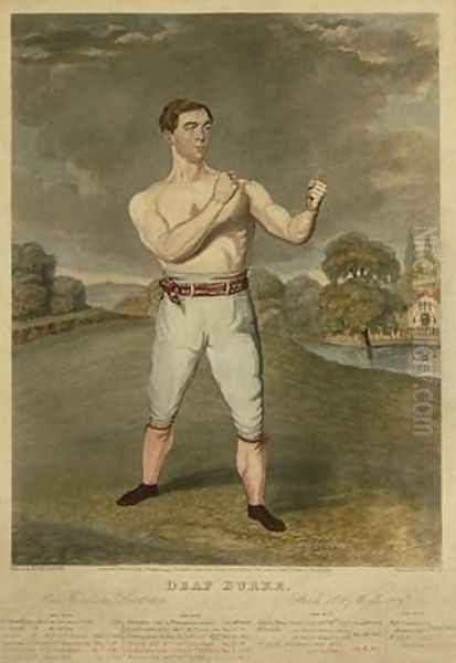 Deaf Burke 1839 Oil Painting by Meyer, Henry Hoppner