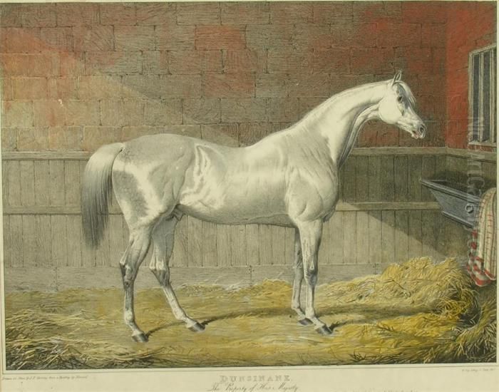 The Property Of His Majesty Oil Painting by John Frederick Herring Snr