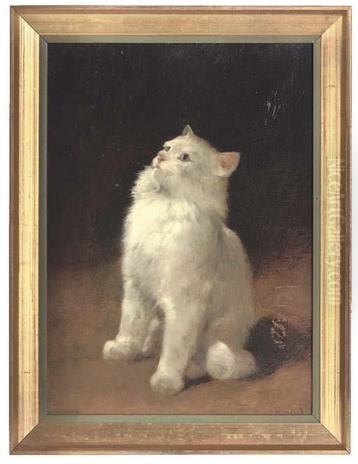 Waiting For Dinner Oil Painting by Arthur Heyer