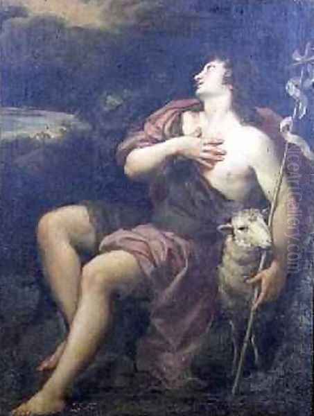 St John the Baptist Oil Painting by Bartolome Esteban Murillo
