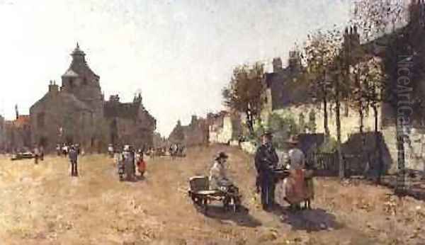 Crail Fife Oil Painting by William York MacGregor