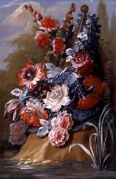 Still Life of Flowers Oil Painting by Mary Moser