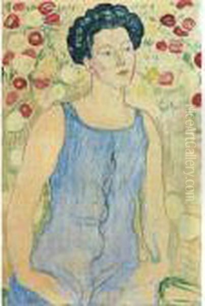 Holy Hour Oil Painting by Ferdinand Hodler