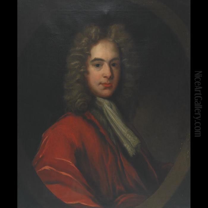 Portrait Of A Gentleman Oil Painting by Thomas Hudson