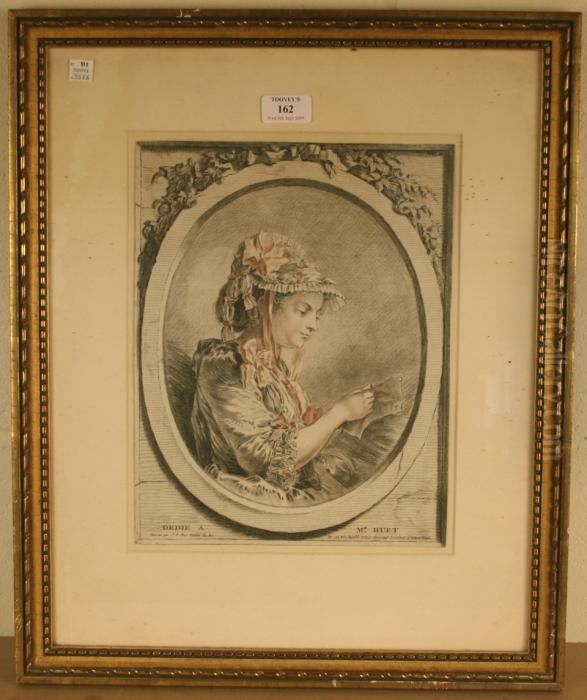 Dedie A Me Oil Painting by Jean-Baptiste Huet