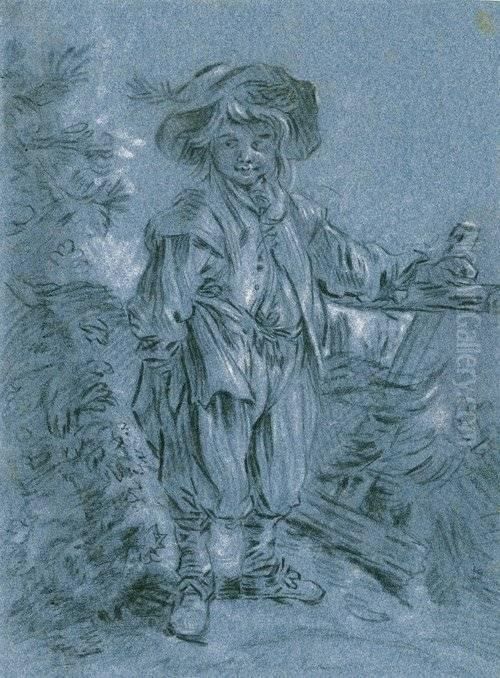 Zugeschrieben Oil Painting by Jean-Baptiste Huet