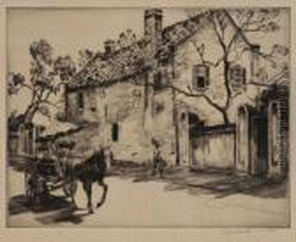 Vegetables Oil Painting by Alfred Heber Hutty