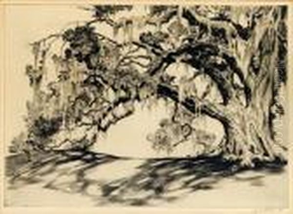 The Patriarch Oil Painting by Alfred Heber Hutty