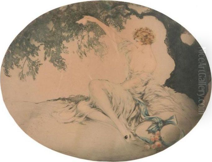 Au Revoir Oil Painting by Louis Icart