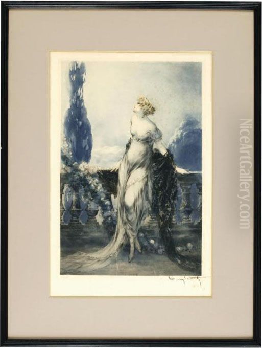 Werther Oil Painting by Louis Icart