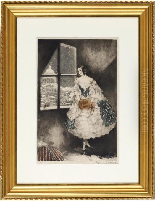 Mimi Oil Painting by Louis Icart