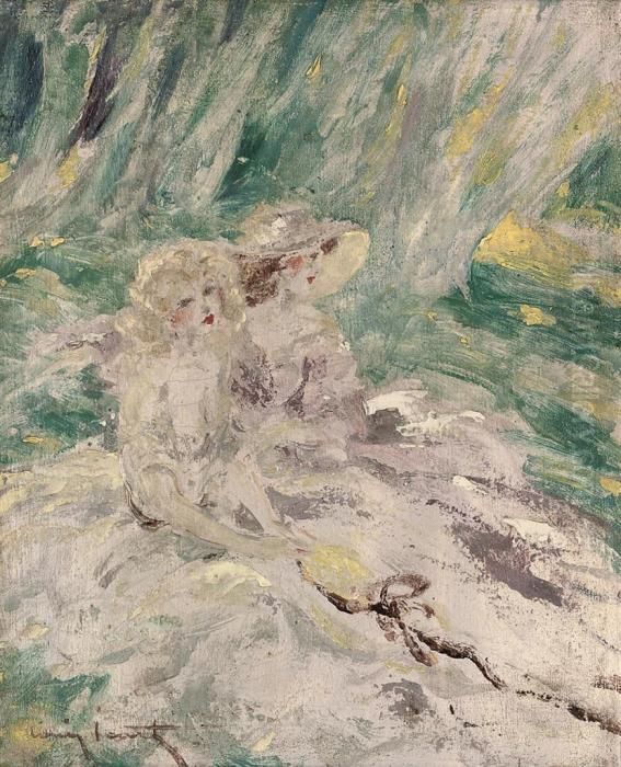 Les Amies Oil Painting by Louis Icart
