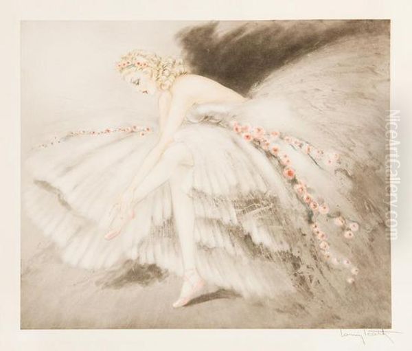 Fair Dancer (h/c/i 464) Oil Painting by Louis Icart