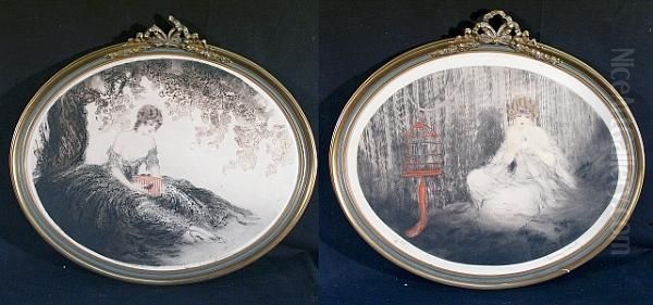 Little Prisoner; Preferred One Oil Painting by Louis Icart