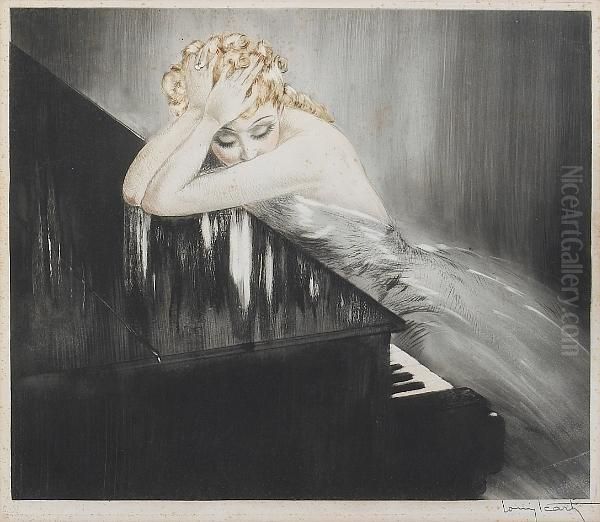 Waltz Dream Oil Painting by Louis Icart
