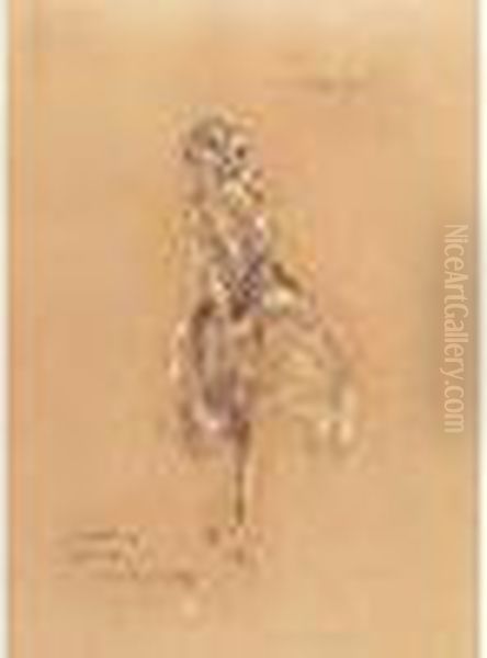 Le Fruit Defendu Oil Painting by Louis Icart