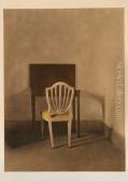 The White Chair Oil Painting by Peder Vilhelm Ilsted
