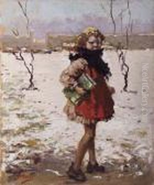 Neve Oil Painting by Irolli Vincenzo