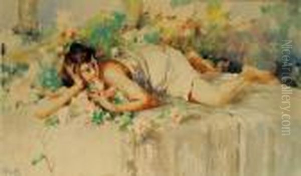 Bellezza Sdraiata Oil Painting by Irolli Vincenzo