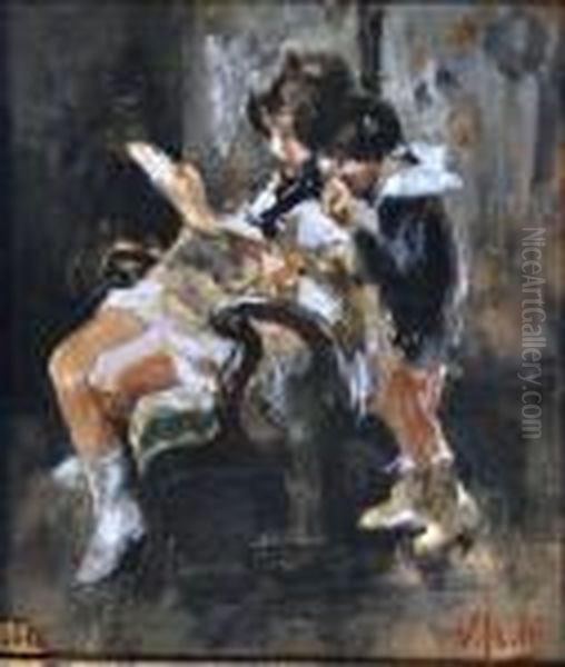 Bambini Oil Painting by Irolli Vincenzo