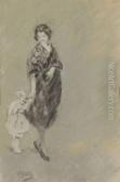 Figura Femminile Oil Painting by Irolli Vincenzo