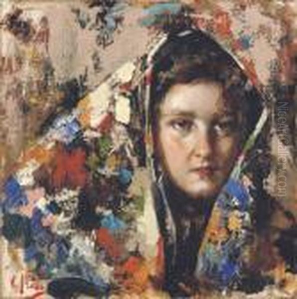 Sisina Oil Painting by Irolli Vincenzo