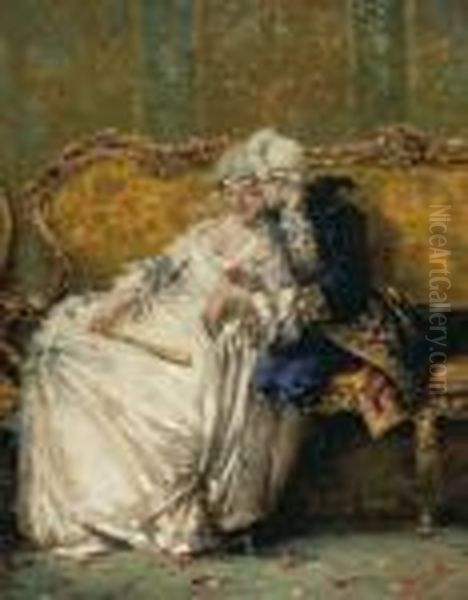 Il Corteggiamento Oil Painting by Irolli Vincenzo