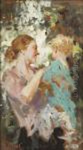 Mammina Oil Painting by Irolli Vincenzo