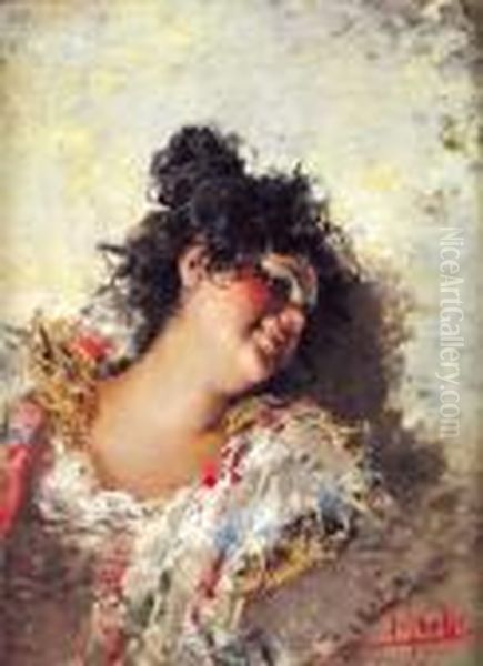 La Sisina Oil Painting by Irolli Vincenzo