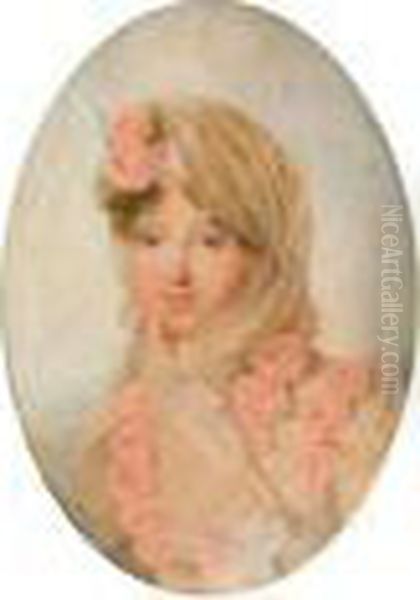 Ritratto Di Maria Luisa D'austria Oil Painting by Jean-Baptiste Isabey