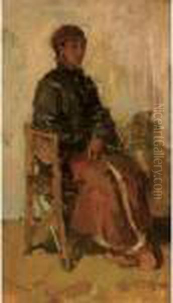 Portrait Of A Gentleman Oil Painting by Isaac Lazarus Israels