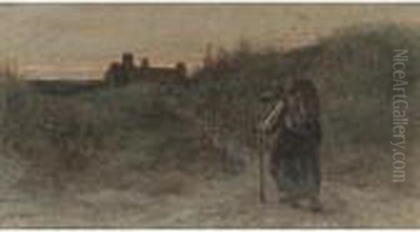 Property Of A Private Midwestern Collector
 

 
 
 

 
 Homeward Bound Oil Painting by Jozef Israels