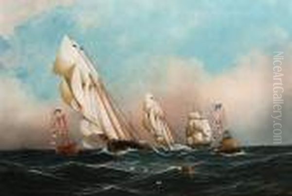 An American Schooner, Believed 
To Be The 