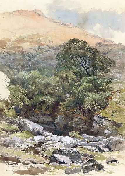 The still pool Oil Painting by Paul Jacob Naftel