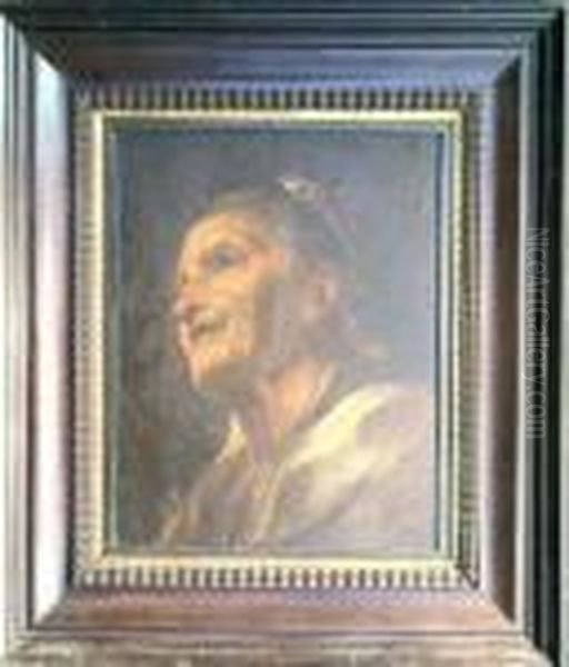 Head Of A Woman Oil Painting by Jacob Jordaens