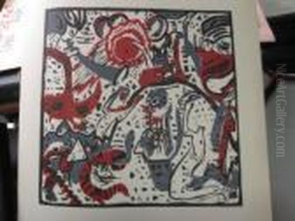 Klange Oil Painting by Wassily Kandinsky