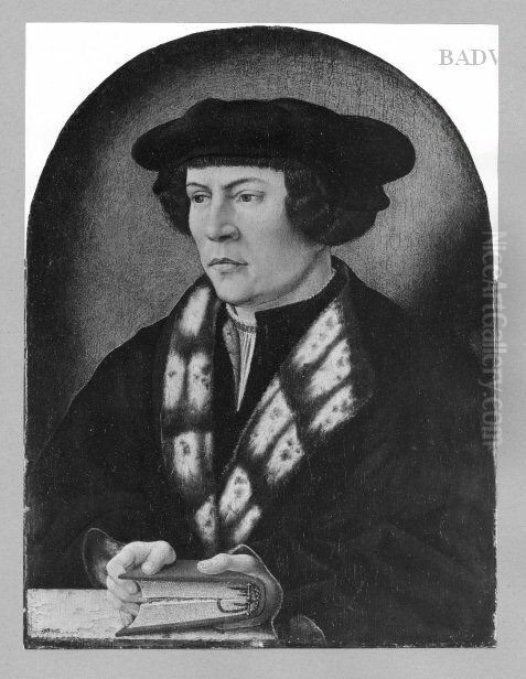 Portrait of a Man Oil Painting by Jacob Cornelisz Van Oostsanen